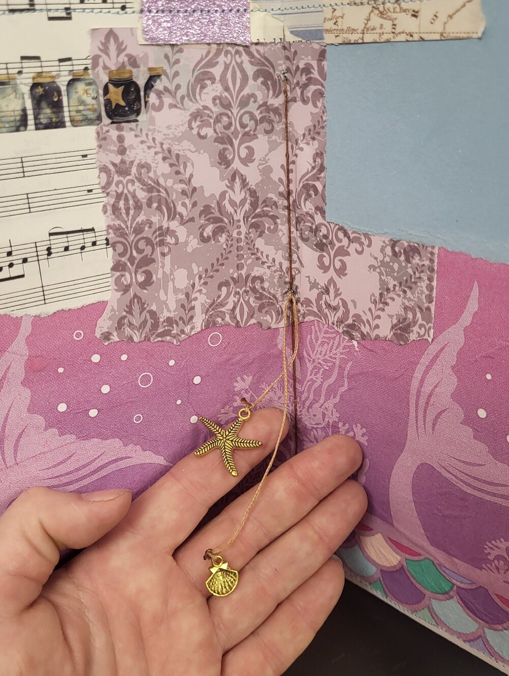 Mermaid Junk Journal - Picture 9 of 14